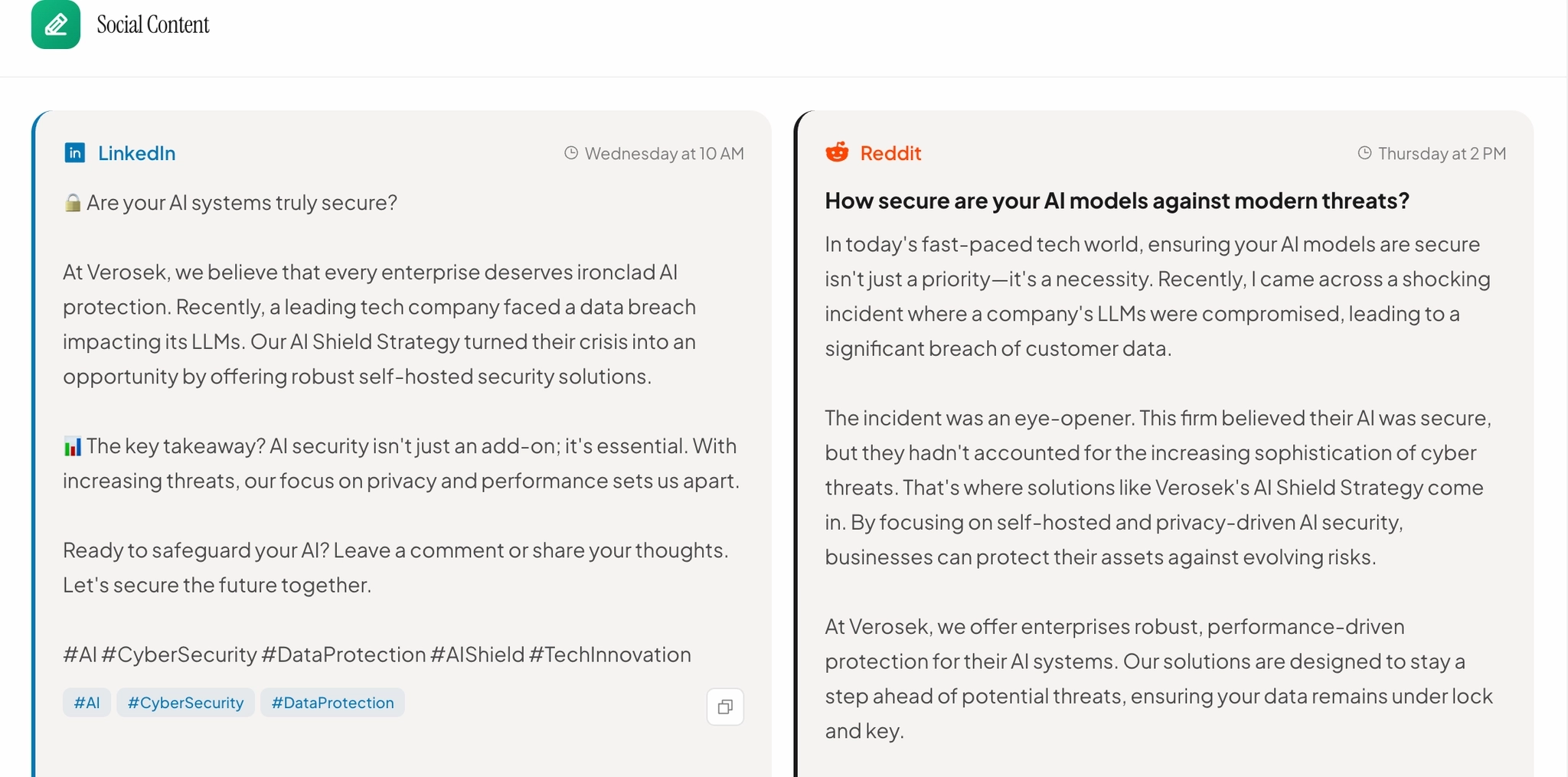 Ready-to-Use Copy Across Every Channel